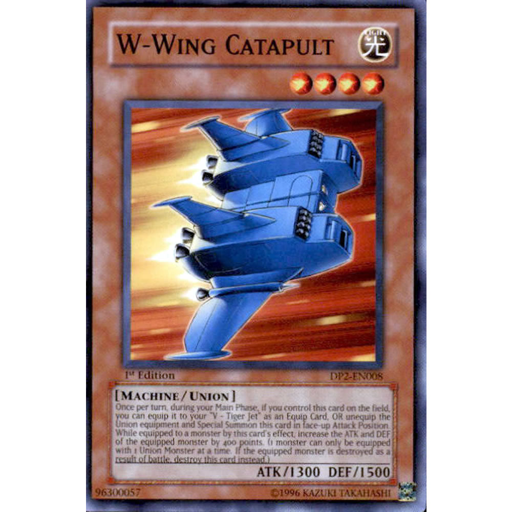 W-Wing Catapult DP2-EN008 Yu-Gi-Oh! Card from the Duelist Pack: Chazz Princeton Set