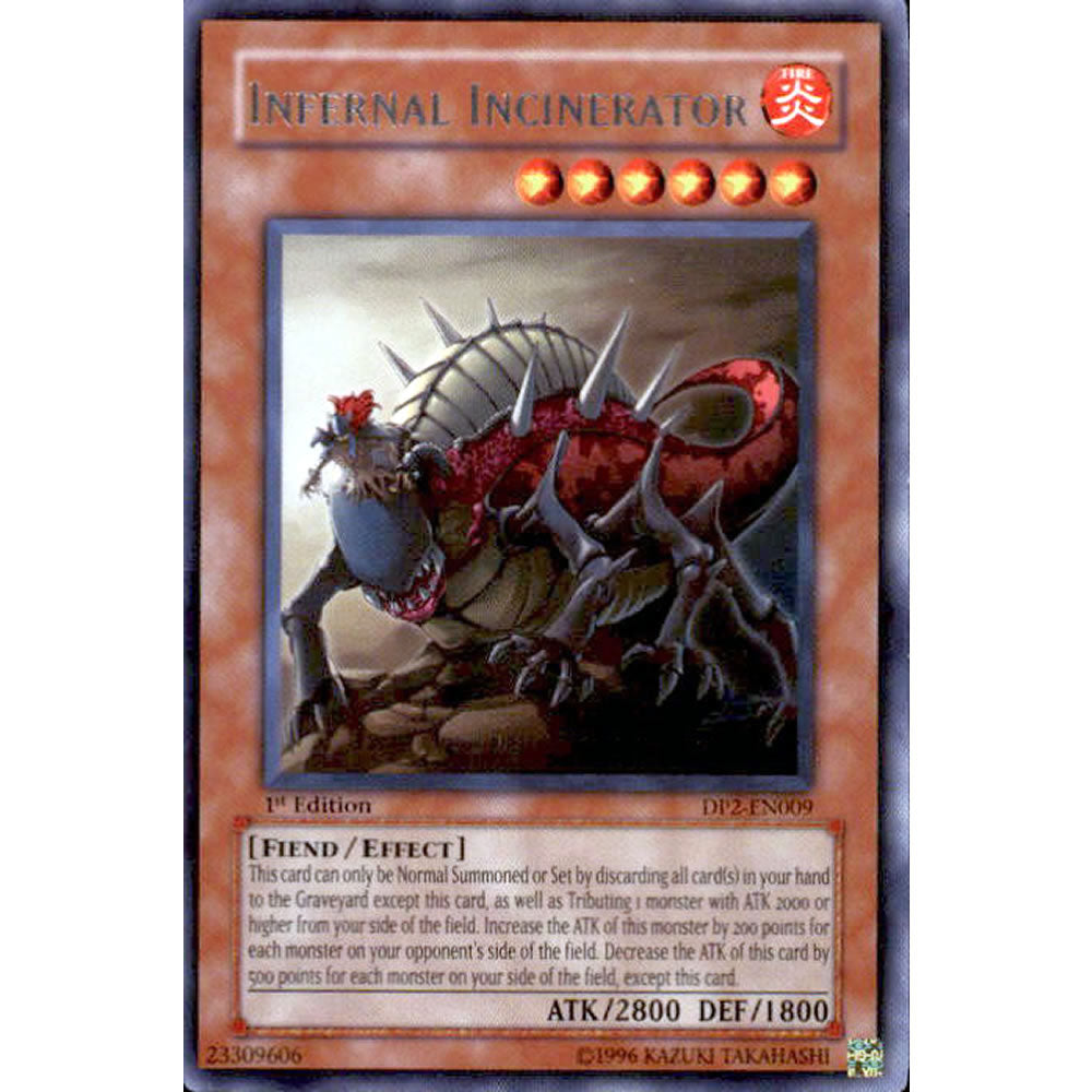 Infernal Incinerator DP2-EN009 Yu-Gi-Oh! Card from the Duelist Pack: Chazz Princeton Set