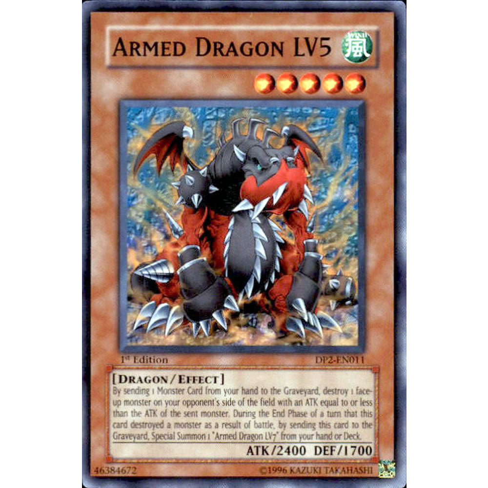 Armed Dragon LV5 DP2-EN011 Yu-Gi-Oh! Card from the Duelist Pack: Chazz Princeton Set