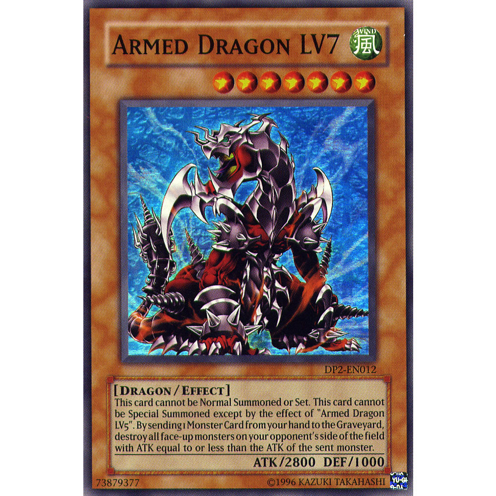 Armed Dragon LV7 DP2-EN012 Yu-Gi-Oh! Card from the Duelist Pack: Chazz Princeton Set