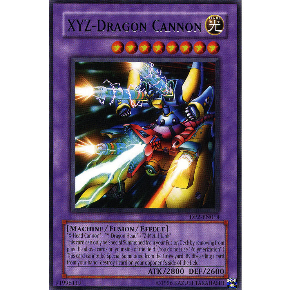 XYZ-Dragon Cannon DP2-EN014 Yu-Gi-Oh! Card from the Duelist Pack: Chazz Princeton Set