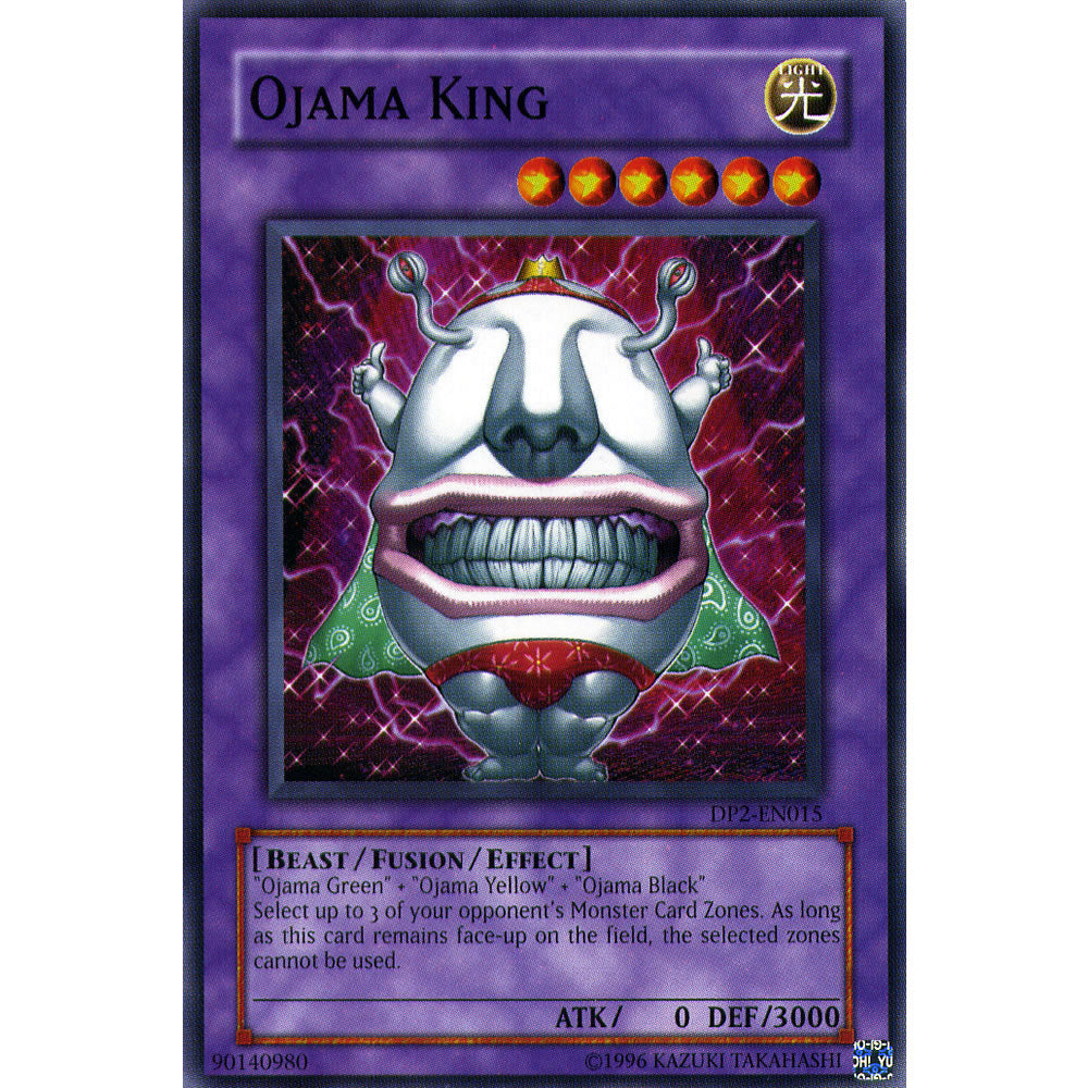 Ojama King DP2-EN015 Yu-Gi-Oh! Card from the Duelist Pack: Chazz Princeton Set