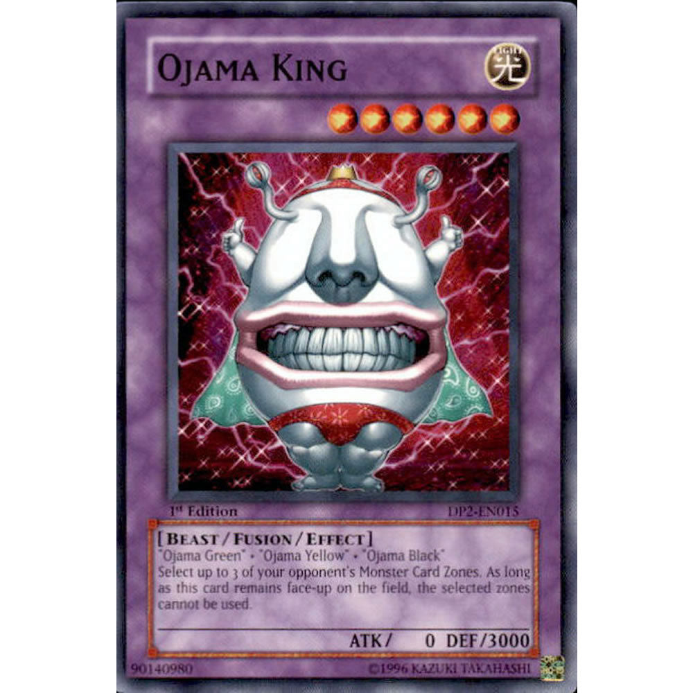 Ojama King DP2-EN015 Yu-Gi-Oh! Card from the Duelist Pack: Chazz Princeton Set