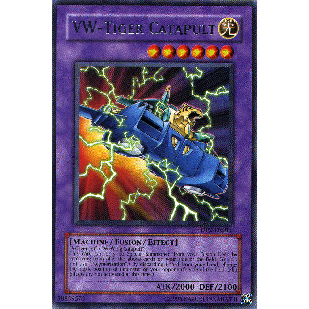 VW-Tiger Catapult DP2-EN016 Yu-Gi-Oh! Card from the Duelist Pack: Chazz Princeton Set