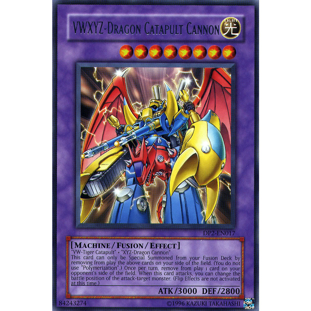 VWXYZ-Dragon Catapult Cannon DP2-EN017 Yu-Gi-Oh! Card from the Duelist Pack: Chazz Princeton Set