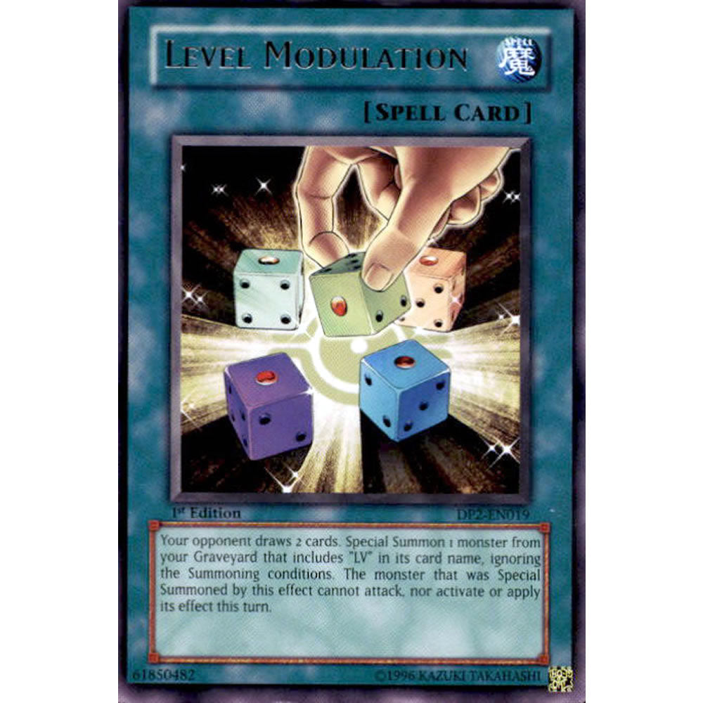 Level Modulation DP2-EN019 Yu-Gi-Oh! Card from the Duelist Pack: Chazz Princeton Set