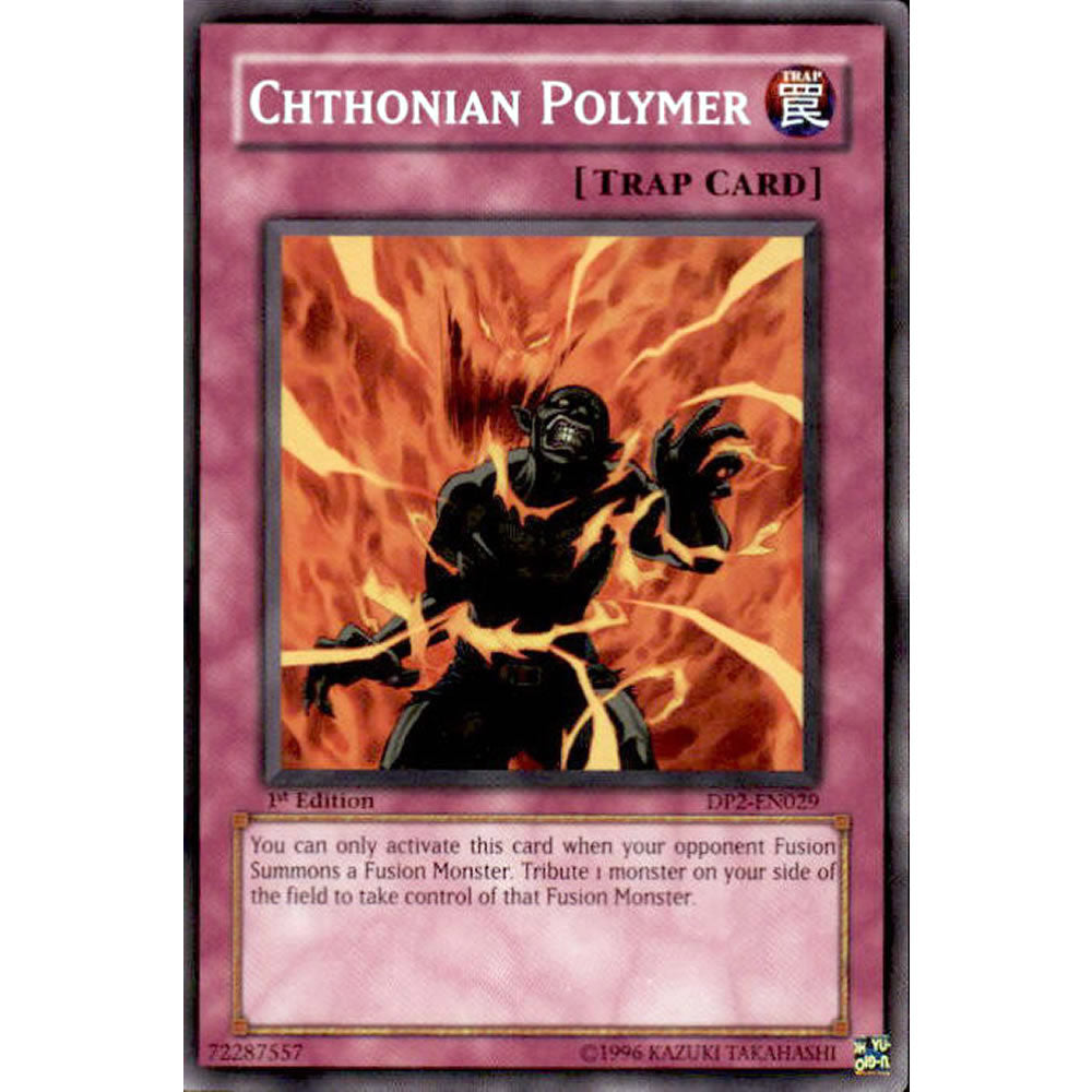 Chthonian Polymer DP2-EN029 Yu-Gi-Oh! Card from the Duelist Pack: Chazz Princeton Set