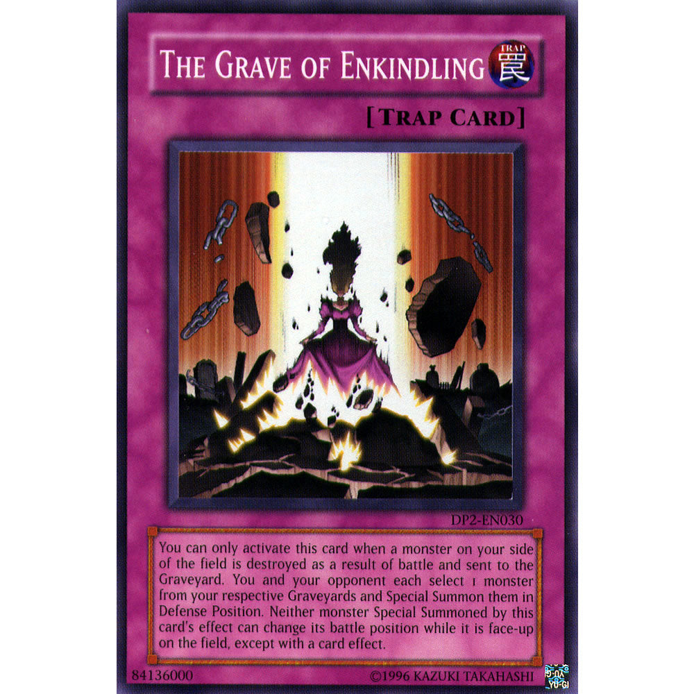 The Grave of Enkindling DP2-EN030 Yu-Gi-Oh! Card from the Duelist Pack: Chazz Princeton Set