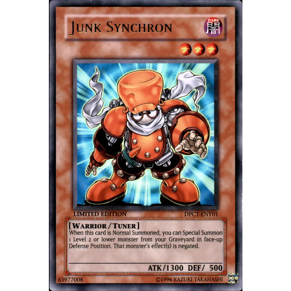 Junk Synchron DPCT-ENY01 Yu-Gi-Oh! Card from the Duelist Collection Tin 2010 Promo Set