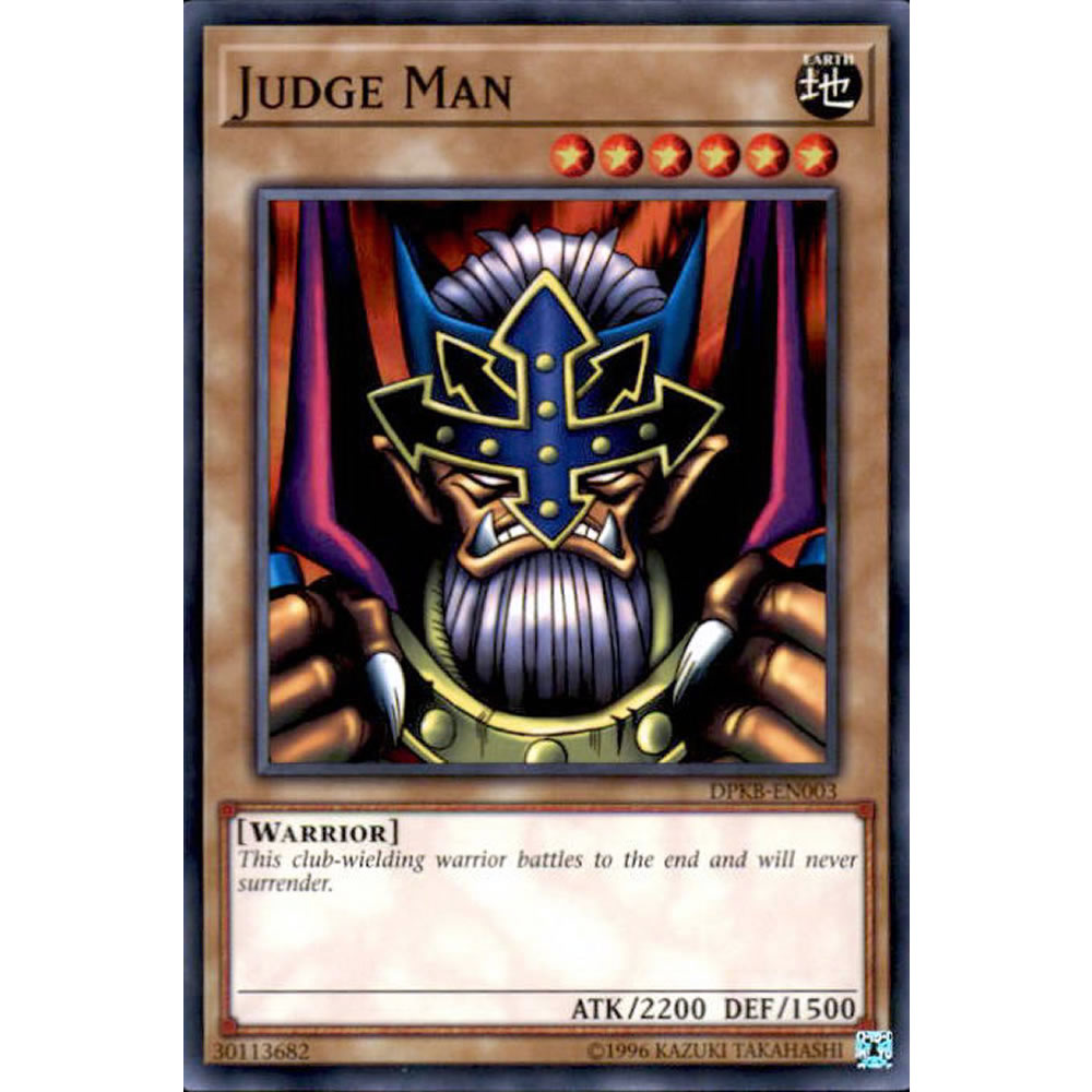 Judge Man DPKB-EN003 Yu-Gi-Oh! Card from the Duelist Pack: Kaiba Set