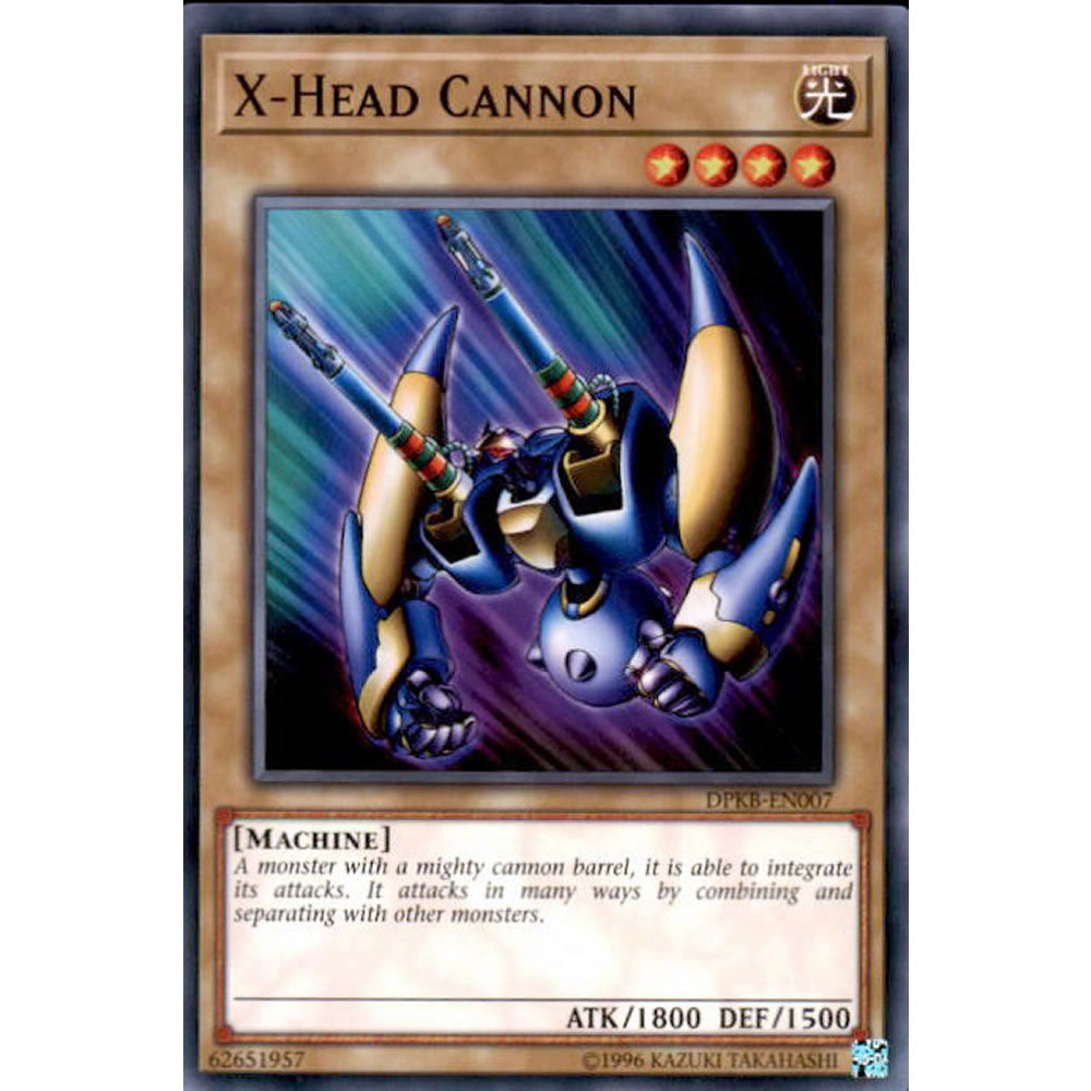 X-Head Cannon DPKB-EN007 Yu-Gi-Oh! Card from the Duelist Pack: Kaiba Set