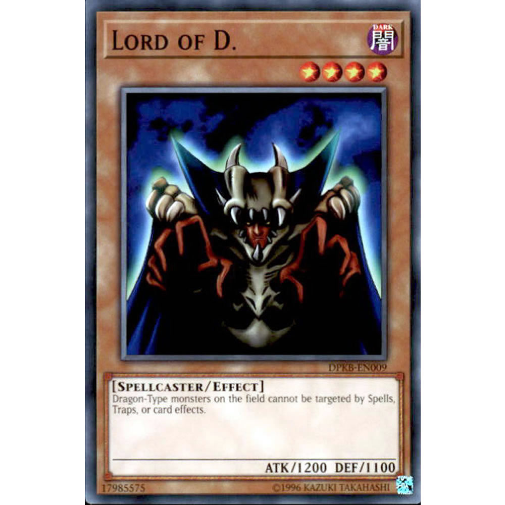 Lord of D. DPKB-EN009 Yu-Gi-Oh! Card from the Duelist Pack: Kaiba Set