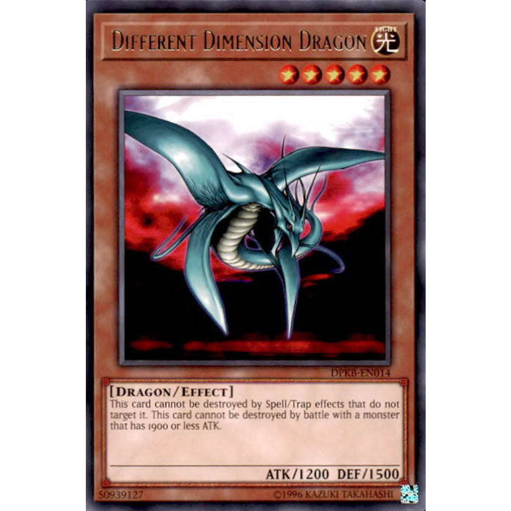 Different Dimension Dragon DPKB-EN014 Yu-Gi-Oh! Card from the Duelist Pack: Kaiba Set