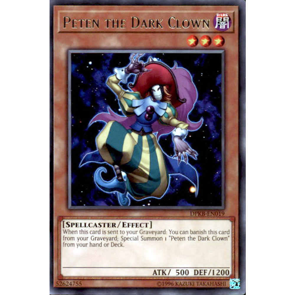 Peten the Dark Clown DPKB-EN019 Yu-Gi-Oh! Card from the Duelist Pack: Kaiba Set