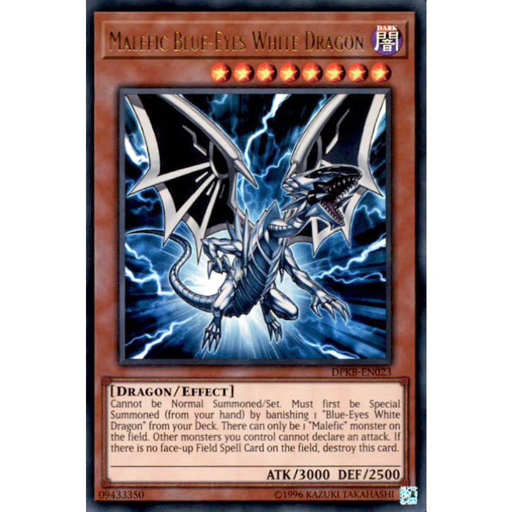 Malefic Blue-Eyes White Dragon DPKB-EN023 Yu-Gi-Oh! Card from the Duelist Pack: Kaiba Set