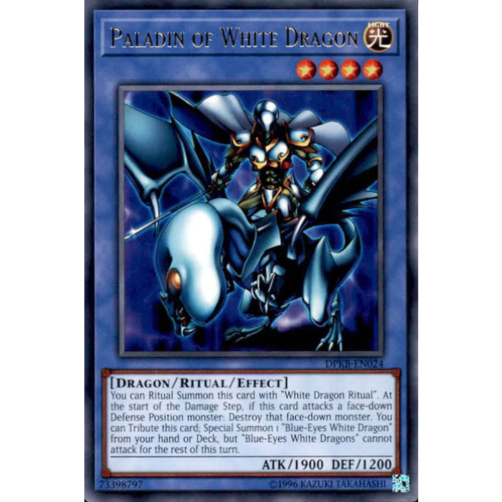 Paladin of White Dragon DPKB-EN024 Yu-Gi-Oh! Card from the Duelist Pack: Kaiba Set