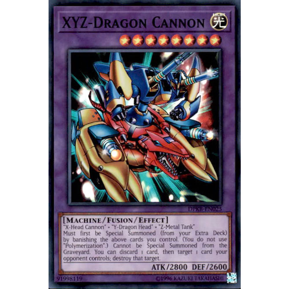XYZ-Dragon Cannon DPKB-EN025 Yu-Gi-Oh! Card from the Duelist Pack: Kaiba Set