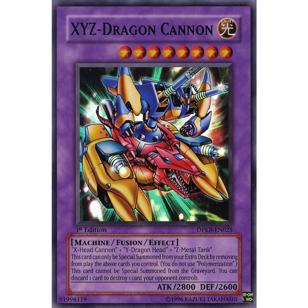 XYZ-Dragon Cannon DPKB-EN025 Yu-Gi-Oh! Card from the Duelist Pack: Kaiba Set