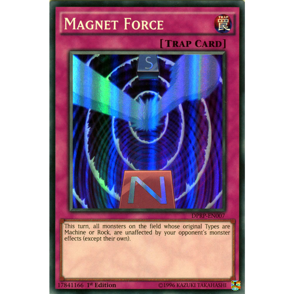 Magnet Force DPRP-EN007 Yu-Gi-Oh! Card from the Duelist Pack: Rivals of the Pharaoh Set