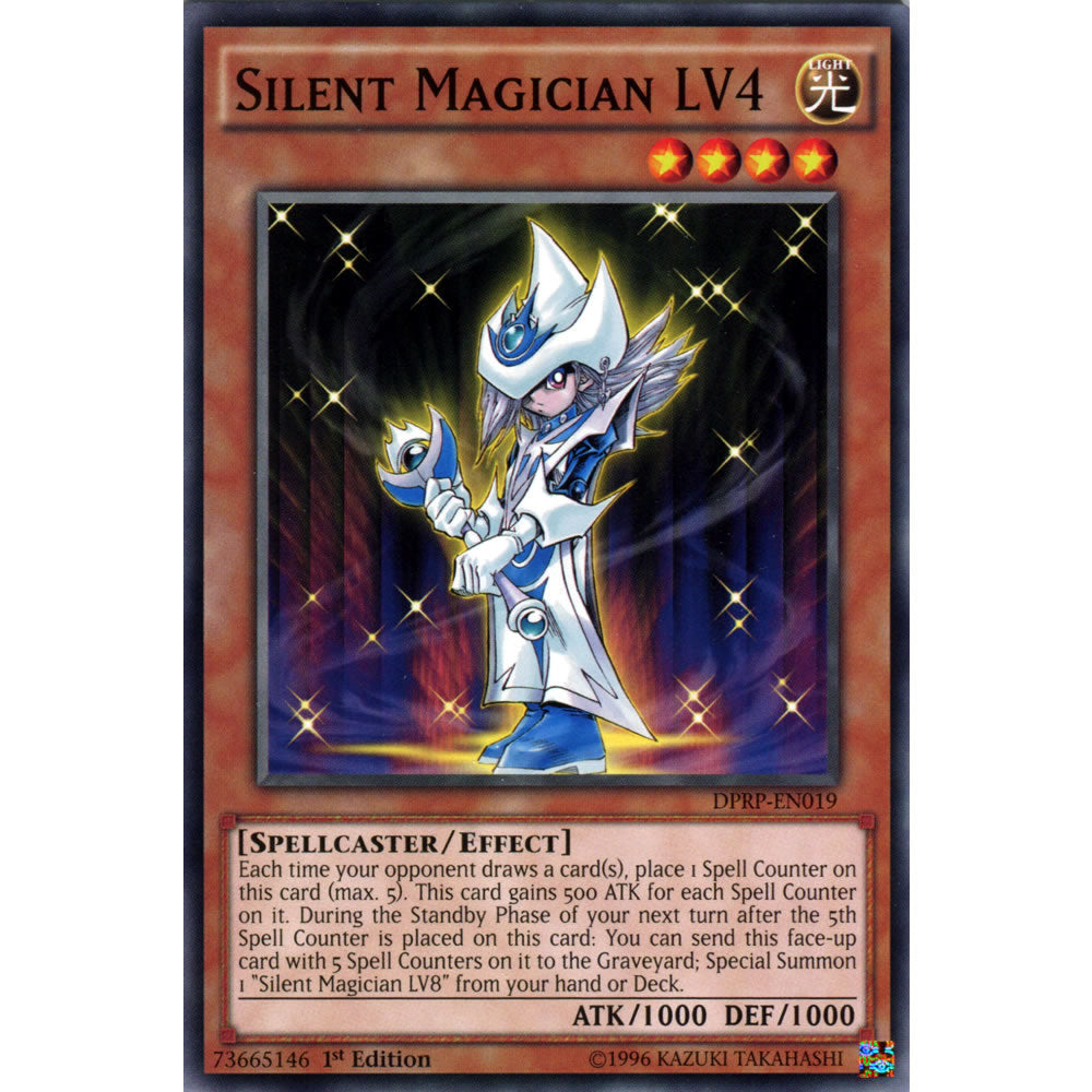 Silent Magician LV4 DPRP-EN019 Yu-Gi-Oh! Card from the Duelist Pack: Rivals of the Pharaoh Set