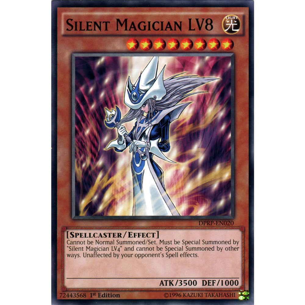 Silent Magician LV8 DPRP-EN020 Yu-Gi-Oh! Card from the Duelist Pack: Rivals of the Pharaoh Set