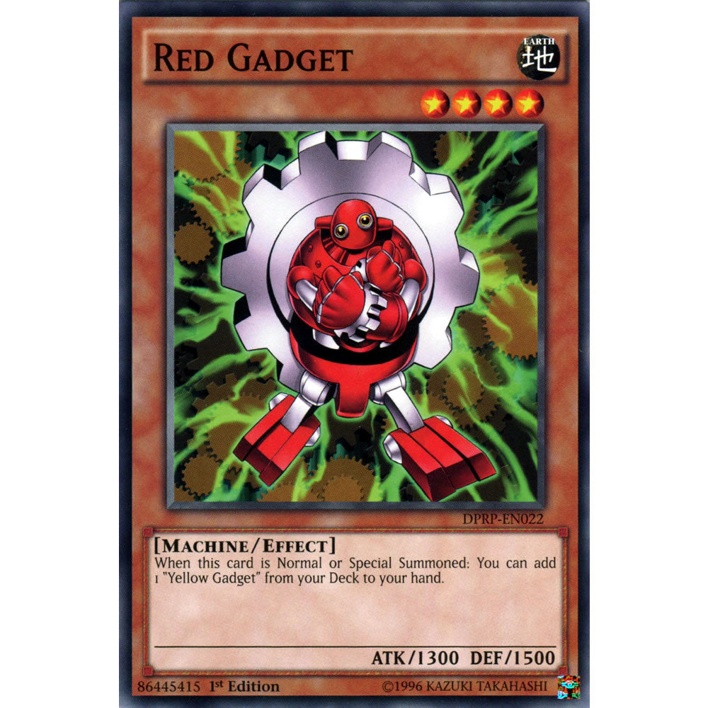 Red Gadget DPRP-EN022 Yu-Gi-Oh! Card from the Duelist Pack: Rivals of the Pharaoh Set
