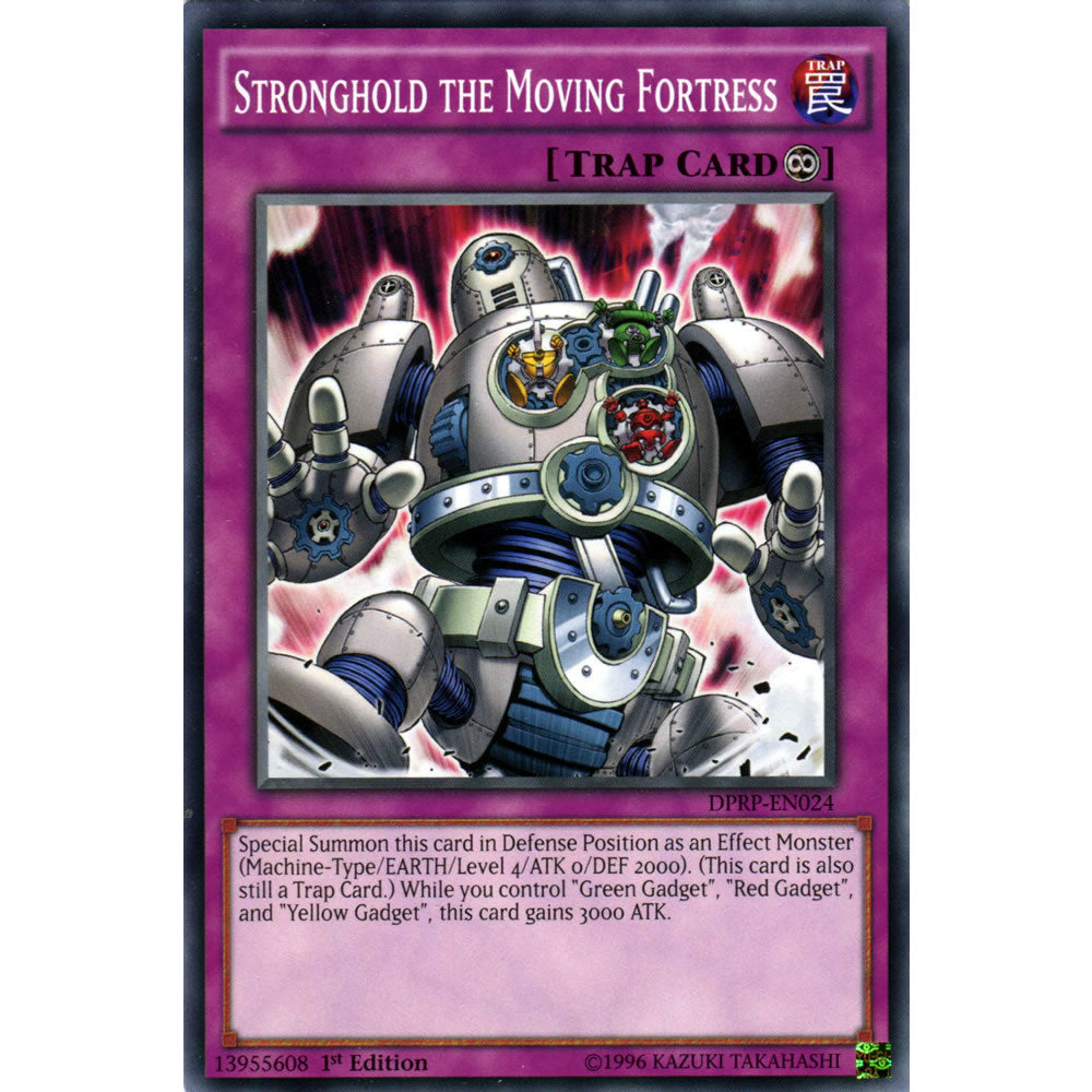 Stronghold the Moving Fortress DPRP-EN024 Yu-Gi-Oh! Card from the Duelist Pack: Rivals of the Pharaoh Set
