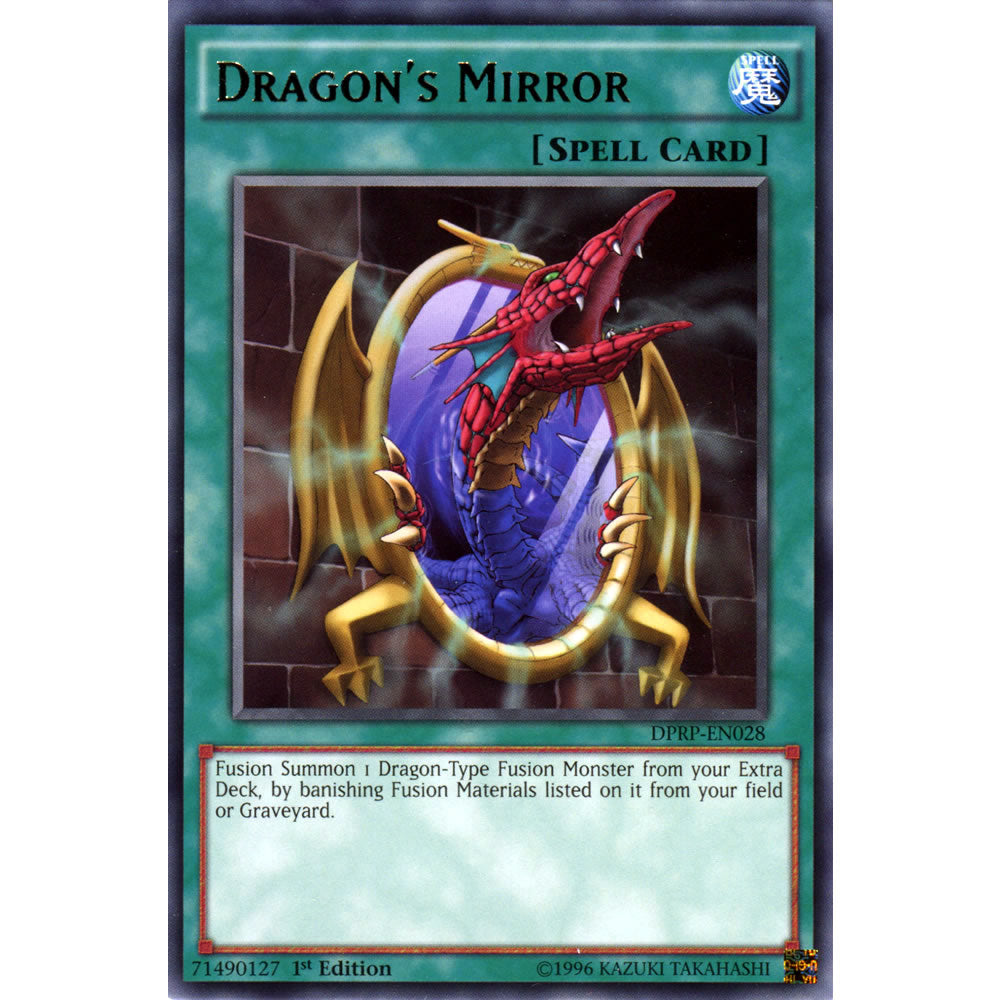 Dragon's Mirror DPRP-EN028 Yu-Gi-Oh! Card from the Duelist Pack: Rivals of the Pharaoh Set
