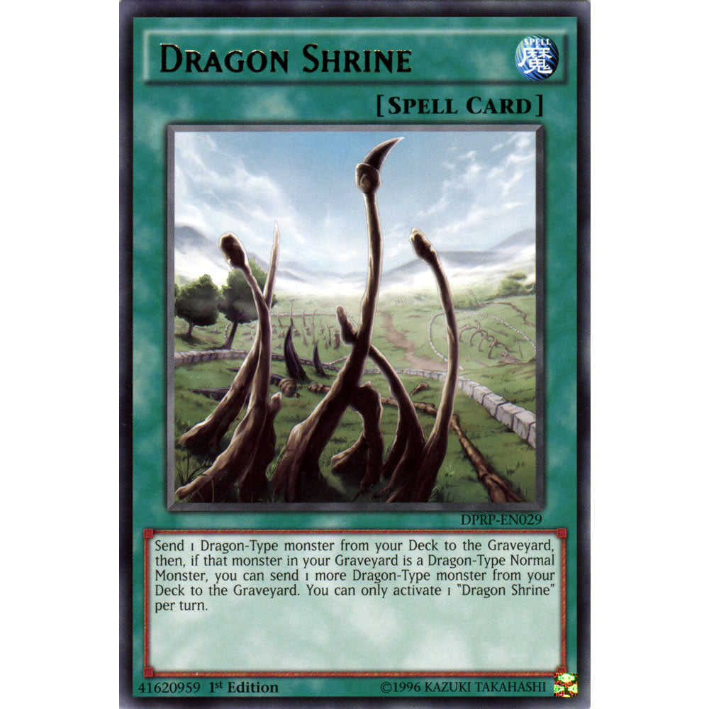 Dragon Shrine DPRP-EN029 Yu-Gi-Oh! Card from the Duelist Pack: Rivals of the Pharaoh Set