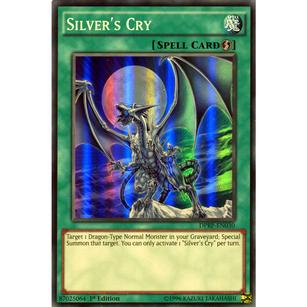 Silver's Cry DPRP-EN030 Yu-Gi-Oh! Card from the Duelist Pack: Rivals of the Pharaoh Set