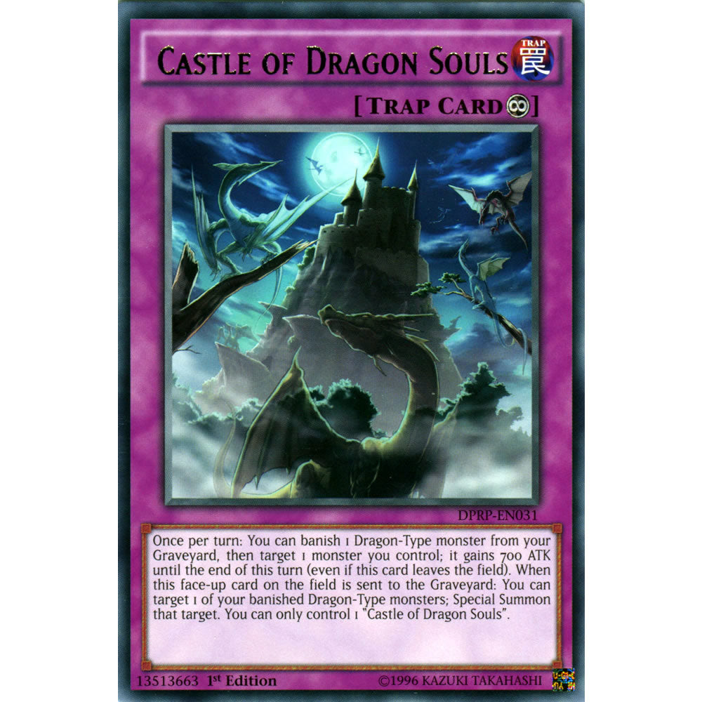 Castle of Dragon Souls DPRP-EN031 Yu-Gi-Oh! Card from the Duelist Pack: Rivals of the Pharaoh Set