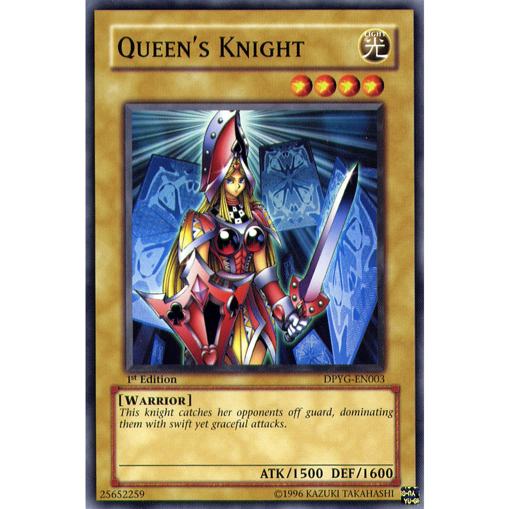 Queen's Knight DPYG-EN003 Yu-Gi-Oh! Card from the Duelist Pack: Yugi Set