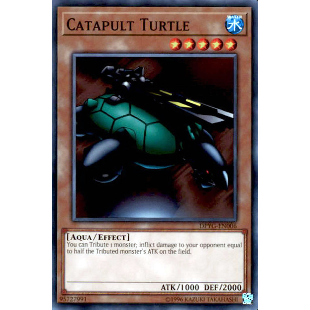 Catapult Turtle DPYG-EN006 Yu-Gi-Oh! Card from the Duelist Pack: Yugi Set