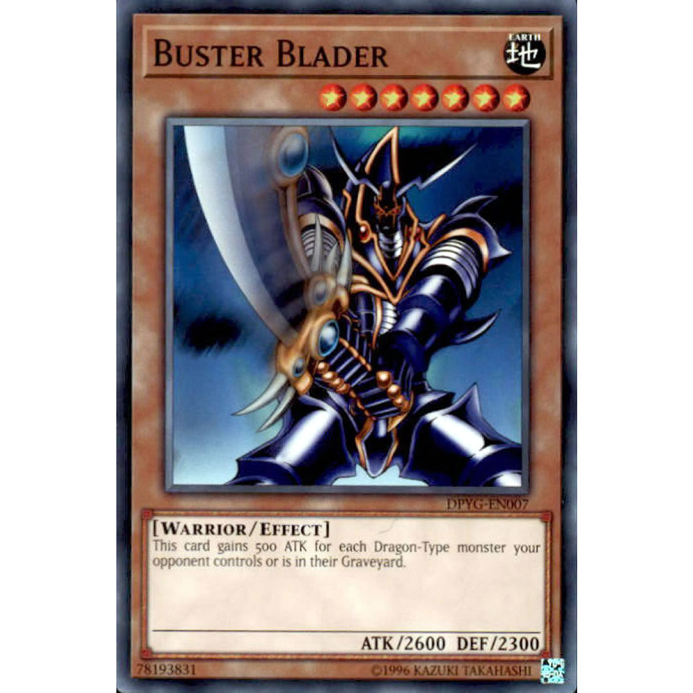 Buster Blader DPYG-EN007 Yu-Gi-Oh! Card from the Duelist Pack: Yugi Set