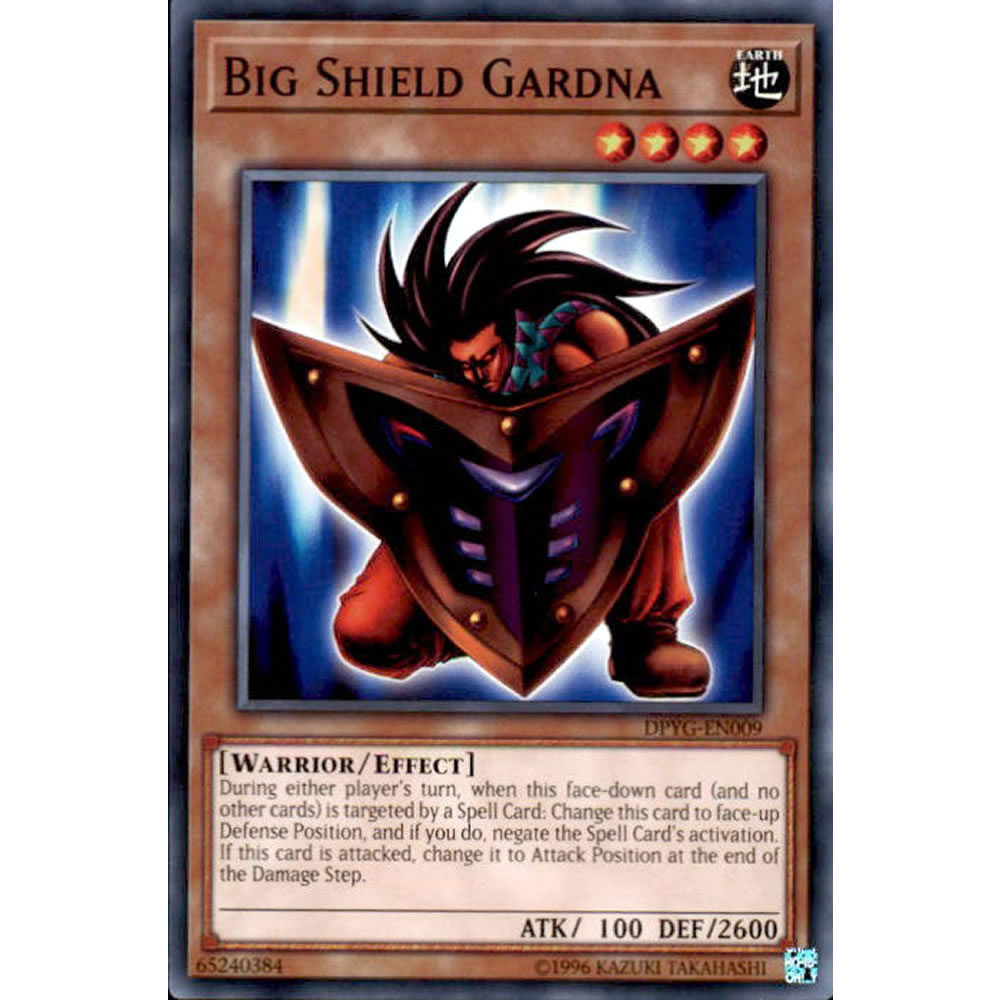 Big Shield Gardna DPYG-EN009 Yu-Gi-Oh! Card from the Duelist Pack: Yugi Set