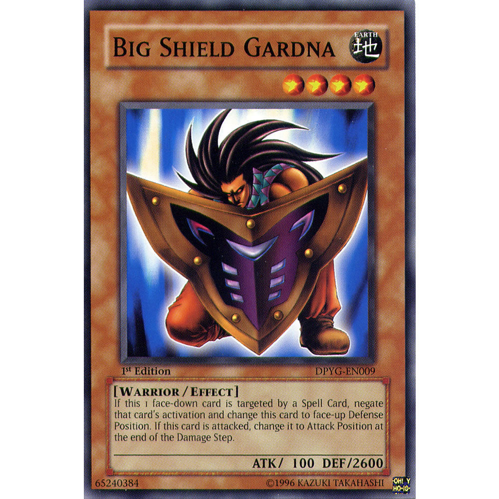 Big Shield Gardna DPYG-EN009 Yu-Gi-Oh! Card from the Duelist Pack: Yugi Set