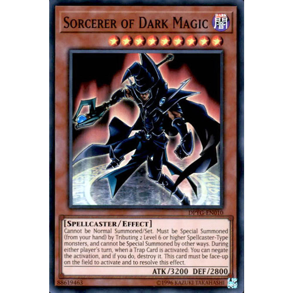 Sorcerer of Dark Magic DPYG-EN010 Yu-Gi-Oh! Card from the Duelist Pack: Yugi Set