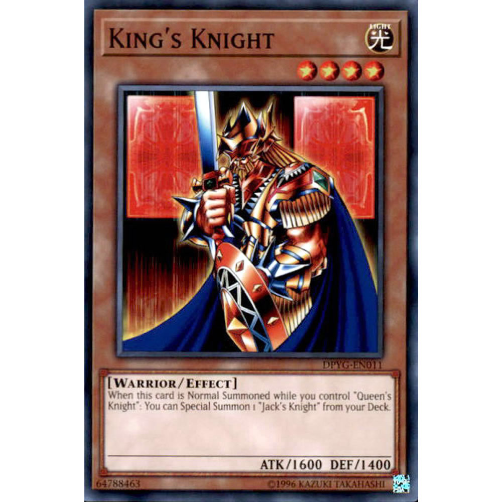 King's Knight DPYG-EN011 Yu-Gi-Oh! Card from the Duelist Pack: Yugi Set