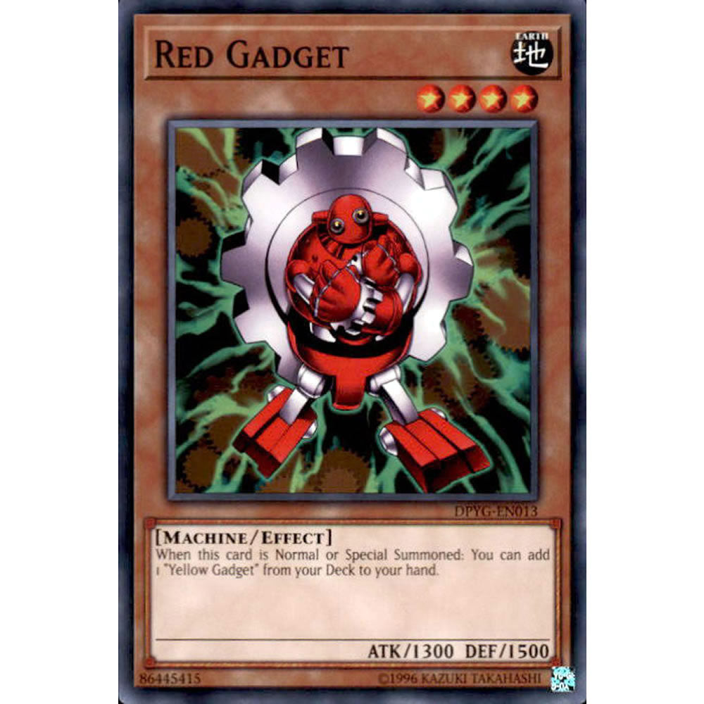 Red Gadget DPYG-EN013 Yu-Gi-Oh! Card from the Duelist Pack: Yugi Set