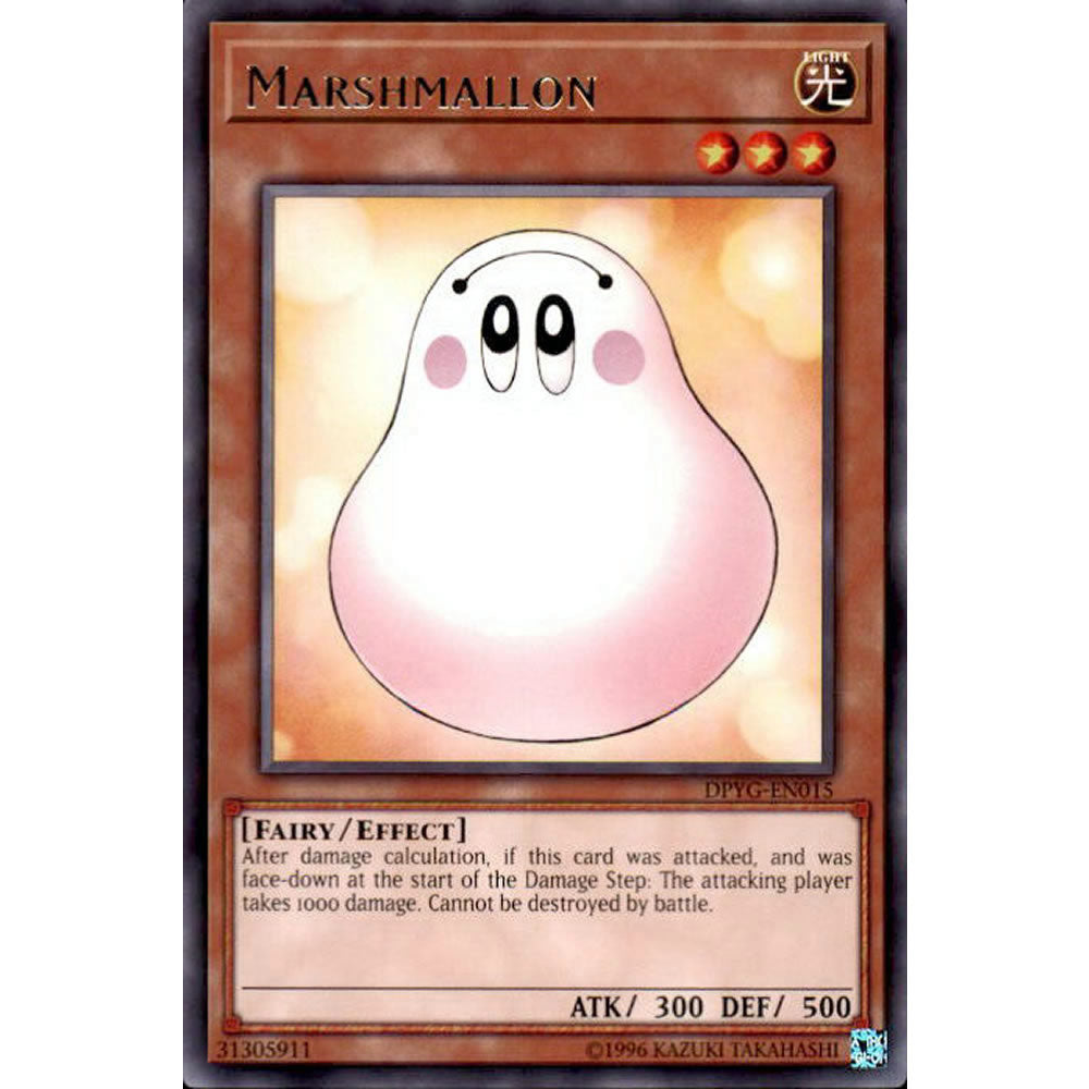 Marshmallon DPYG-EN015 Yu-Gi-Oh! Card from the Duelist Pack: Yugi Set