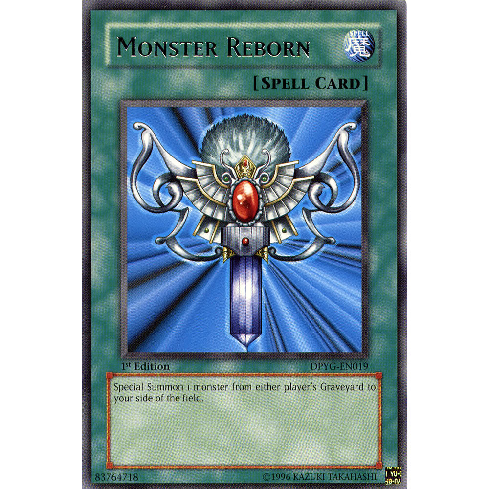 Monster Reborn DPYG-EN019 Yu-Gi-Oh! Card from the Duelist Pack: Yugi Set