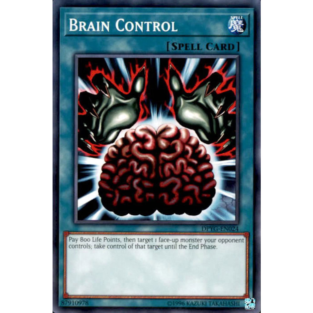 Brain Control DPYG-EN024 Yu-Gi-Oh! Card from the Duelist Pack: Yugi Set