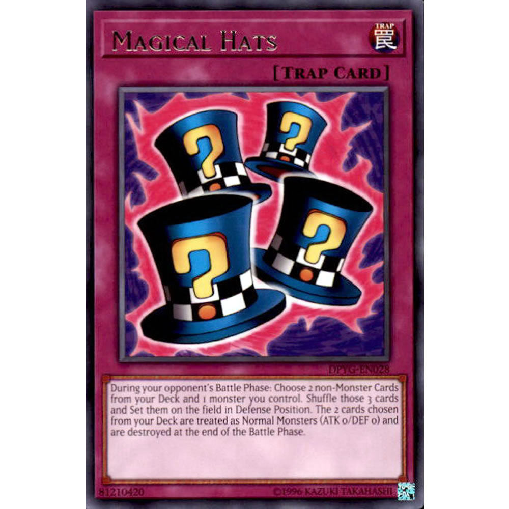 Magical Hats DPYG-EN028 Yu-Gi-Oh! Card from the Duelist Pack: Yugi Set