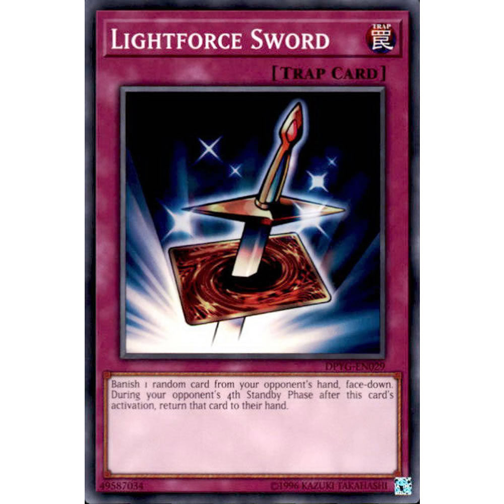 Lightforce Sword DPYG-EN029 Yu-Gi-Oh! Card from the Duelist Pack: Yugi Set