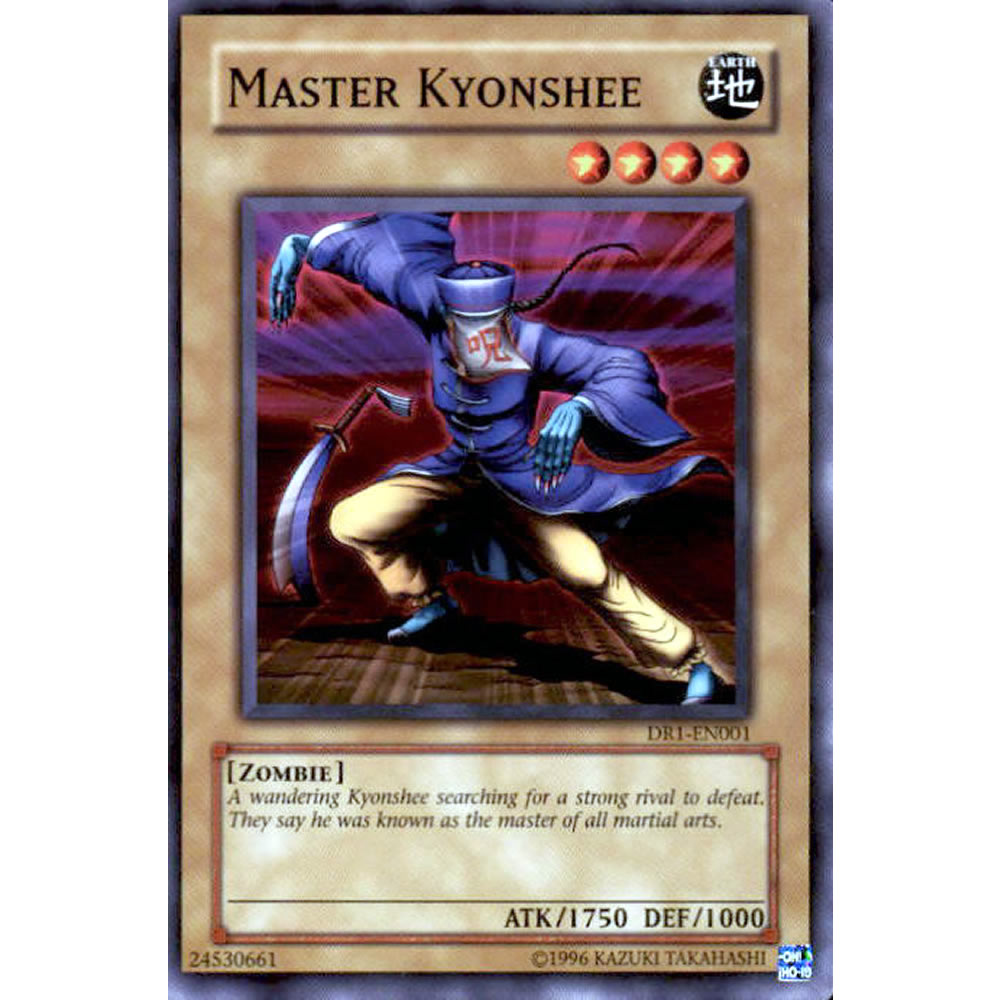 Master Kyonshee DR1-EN001 Yu-Gi-Oh! Card from the Dark Revelation 1 Set