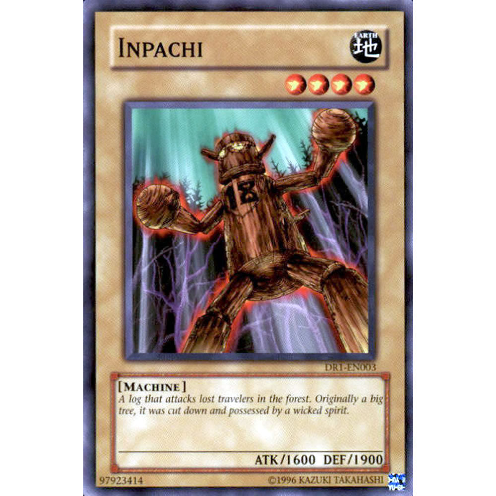 Inpachi DR1-EN003 Yu-Gi-Oh! Card from the Dark Revelation 1 Set