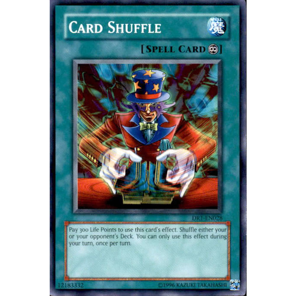 Card Shuffle DR1-EN028 Yu-Gi-Oh! Card from the Dark Revelation 1 Set