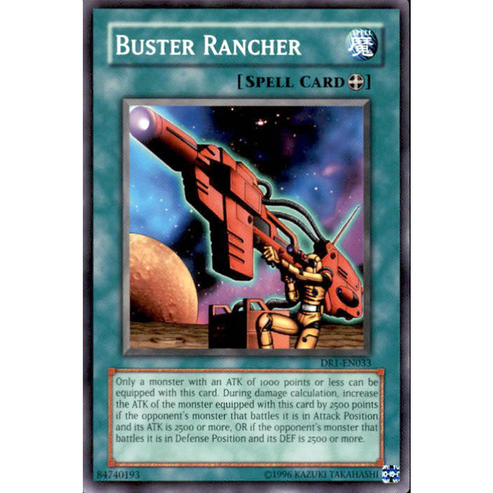 Buster Rancher DR1-EN033 Yu-Gi-Oh! Card from the Dark Revelation 1 Set
