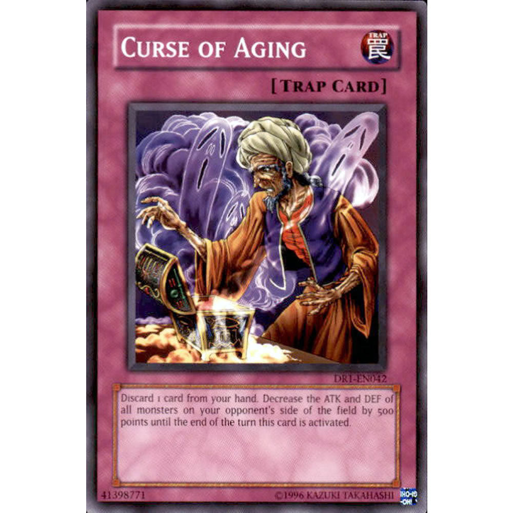 Curse of Aging DR1-EN042 Yu-Gi-Oh! Card from the Dark Revelation 1 Set