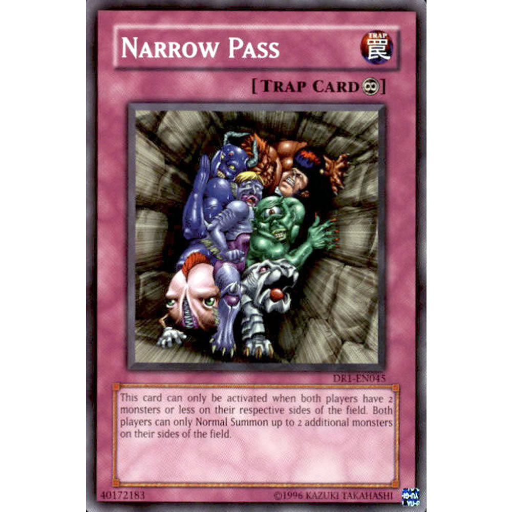 Narrow Pass DR1-EN045 Yu-Gi-Oh! Card from the Dark Revelation 1 Set